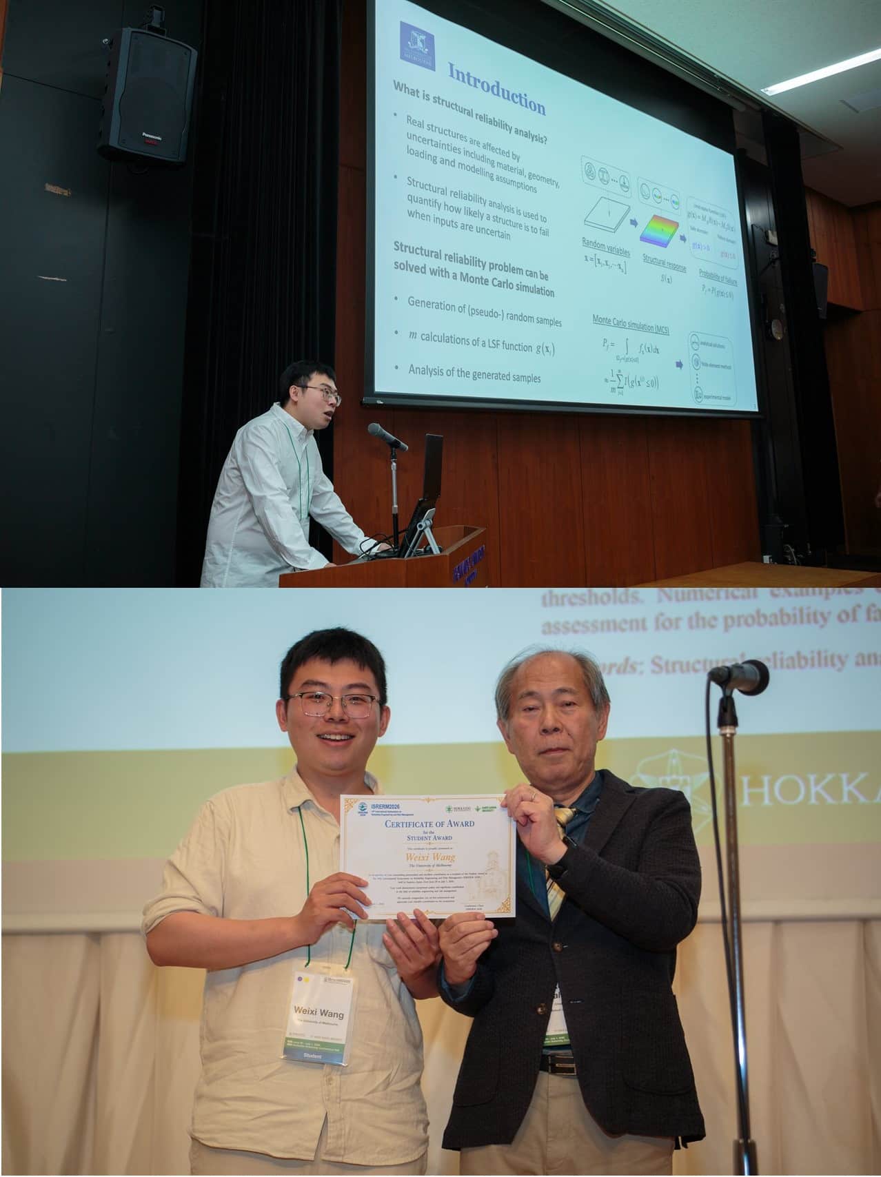 Weixi at ISRERM 2026